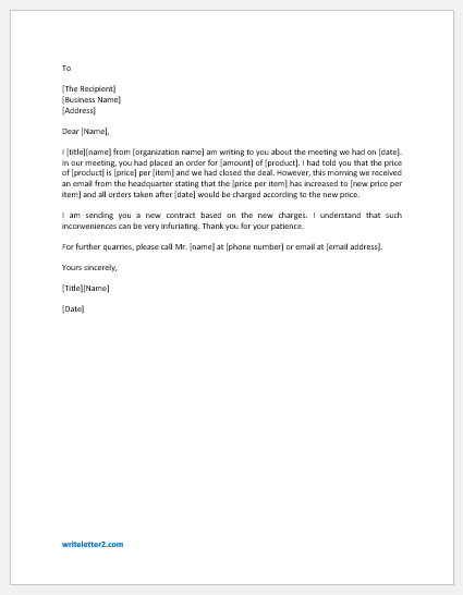Apology Letter for Providing Incorrect Information