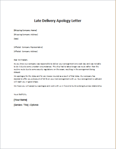 Personal Apology Letter for wrong press statement | Letters