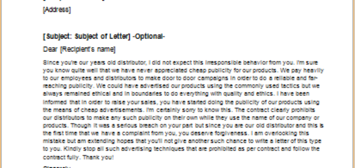Job Refusal Letter To A Company Writeletter2