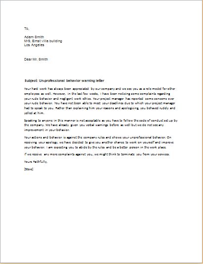 Sample Complaint Letter For Rude Behaviour from writeletter2.com