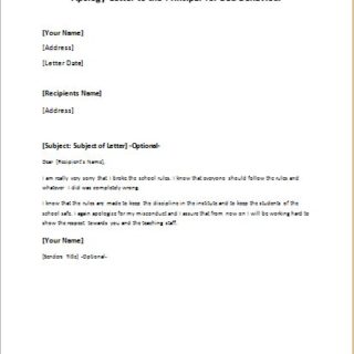 Apology Letter Template For Students from writeletter2.com