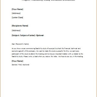 Formal, Official and Professional Letter Templates - Part 12