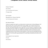 Complaint Letter about Abusing | writeletter2.com