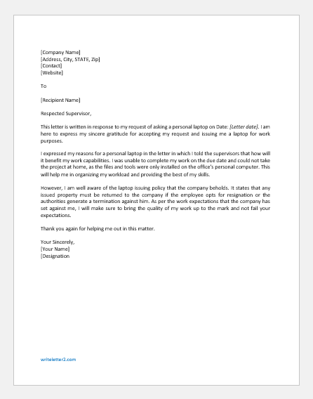 Thank You Letter To A Boss from writeletter2.com