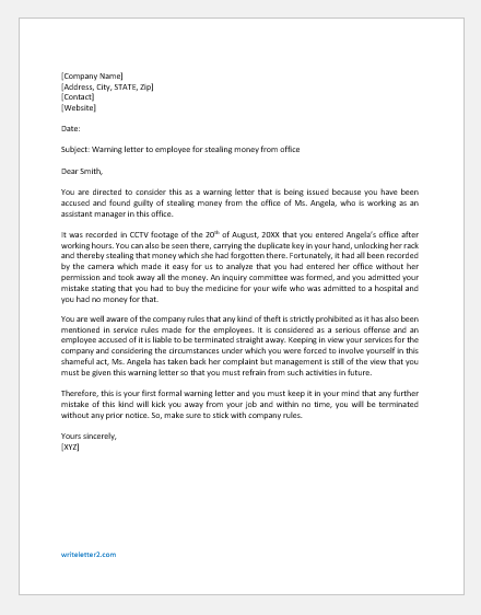 Letter To Employees About Selling Company - Employee ...