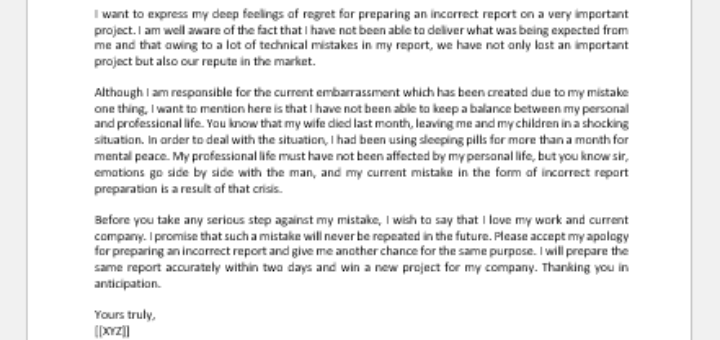 Apology Letter For Sexual Harassment 2301